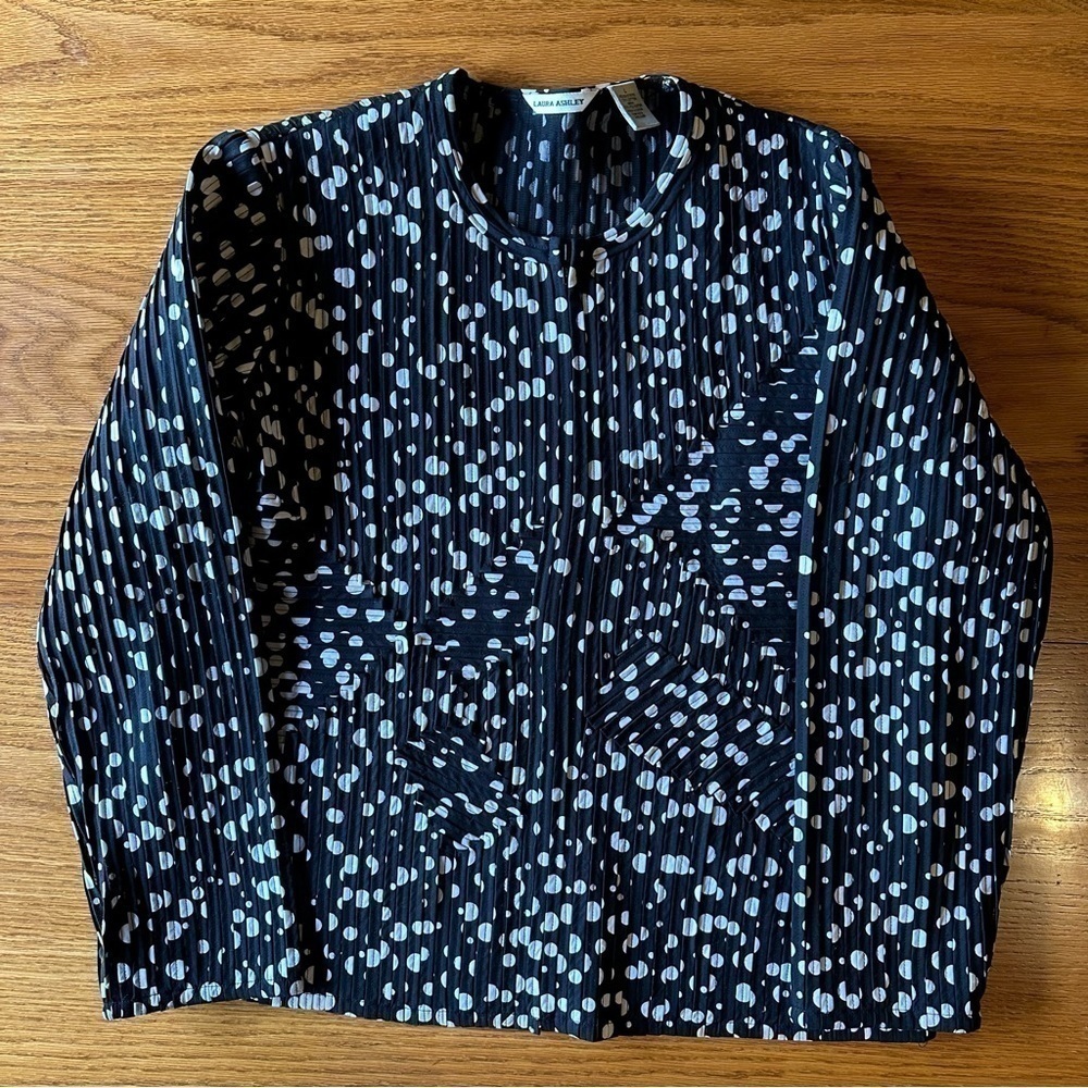 LAURA ashley full zip jacket